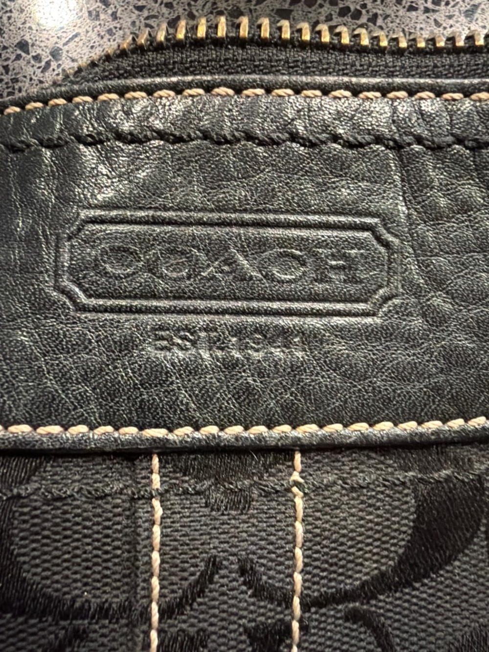 Coach hand bag